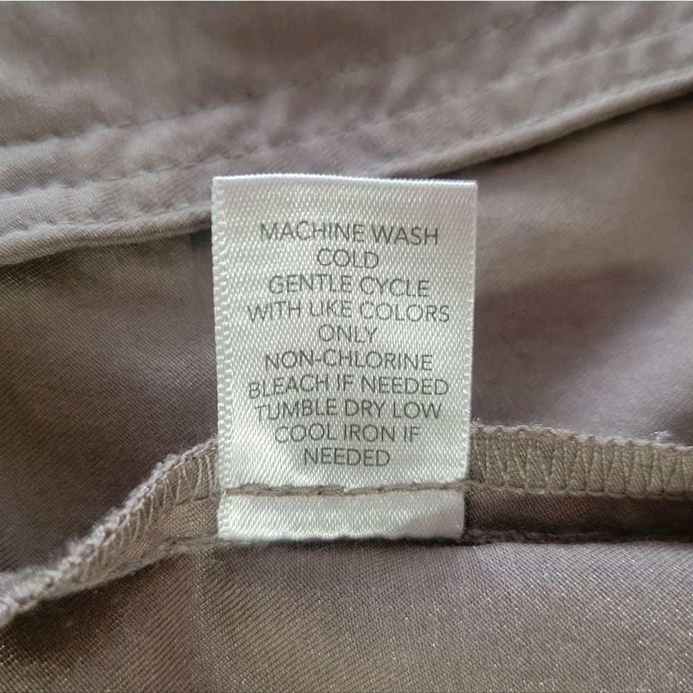 Christopher & Banks Women's Taupe Tan Lightweight Unlined Jacket - Picture 14 of 16